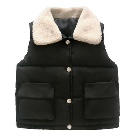 

Kids Jackets for Girls Boys Toddler Kids Baby Grils Boys Solid Outdoor Waistcoat Vset Windproof Coat