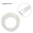 thumbnail image 2 of Uxcell 2m Silicone Foam Strip Solid Rod Window Sealing Strip 14mm Rubber Weather Stripping for Car Door Window, 2 of 6