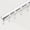 white, variant on Curtain Track, Ceiling Curtain Track for Room Divider, Ceiling Mount Rail Set with Roller Hooks, White, 18ft - 24ft