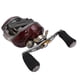 thumbnail image 2 of Carrete de baitcasting de metal con doble freno, rueda de señuelo de pesca con baitcasting, sistema de freno magnético para caña de pescar, carrete para zurdos, 2 of 14