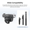 thumbnail image 5 of Magnetic Mount Adapter for DJI Osmo Action 6/Osmo Nano, Magnetic Mount Base with 1/4" Screw Accessories for DJI Osmo Action 6/Osmo Nano Quick-Release Adjustable Lightweight, 5 of 10