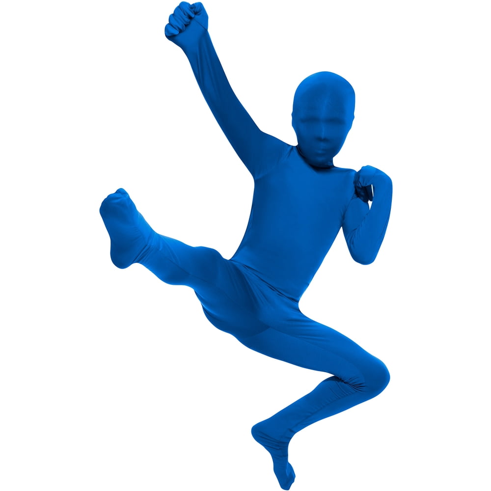blue skin suit