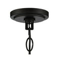 thumbnail image 5 of Regency Hill Black Metal Pendant Chandelier 20" Wide Modern Marbleized Glass Bowl Shade Fixture Dining Room House Foyer Entryway, 5 of 9