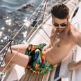 thumbnail image 2 of luoweisi Men's Beach Shorts Quick Dry Swim Trunks with Mesh Lining Toucan M, 2 of 5