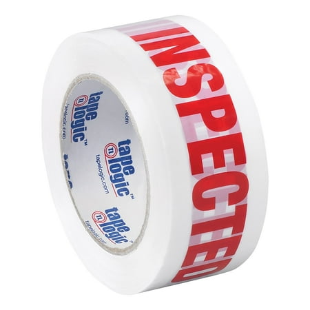 UPC: 0848109024196 | Tape Logic Pre-Printed Carton Sealing Tape Inspected 2.2 Mil 2 x 110 yds. Red T902P146PK
