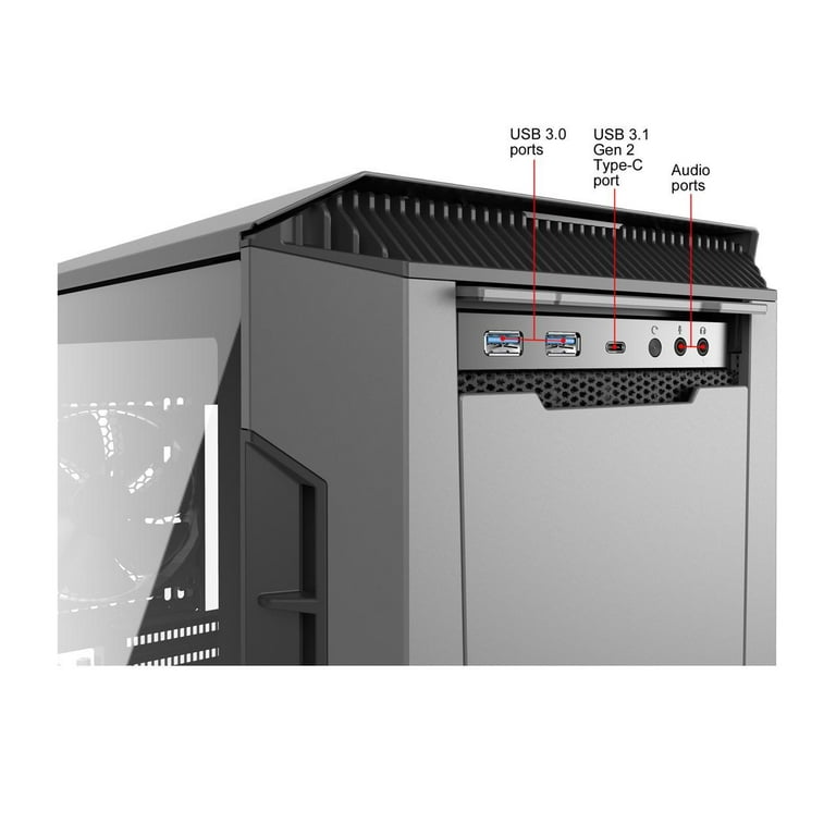 Phanteks Eclipse P600S PH-EC600PSTG_AG01 Anthracite Gray Steel