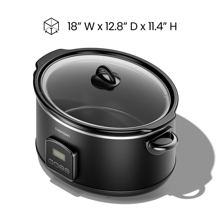 Chefman 8-Quart Digital Slow Cooker photo 8
