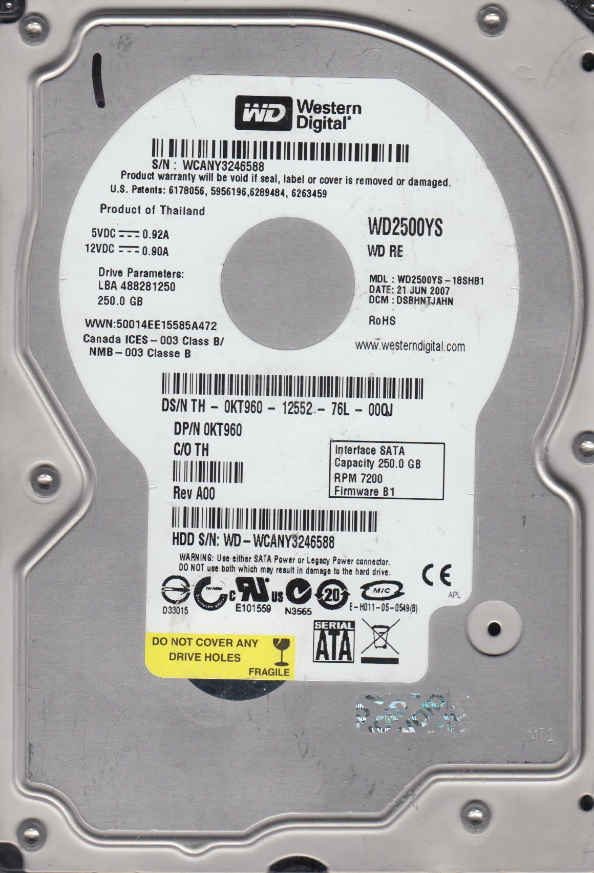 WD Red WD30EFRX 3TB SATA 3.5