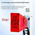 thumbnail image 2 of Portable Carbon Monoxide Detectors For Travel, Lcd Display Handheld Co Detector With 2 Aaa Batterie, 2 of 5