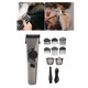 thumbnail image 4 of Cortador de cabello eléctrico ergonomía lavable Diseño de esquinas redondeadas en forma de R Cortador de barba con pantalla digital para salón Amonsee Otros, 4 of 8