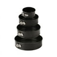 thumbnail image 3 of Nvzi 7-inch non stick cheese cake plate spring plate with detachable bottom/leak proof cake plate, (black, round), 3 of 5