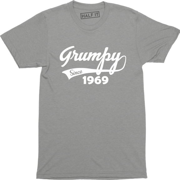 Grumpy Since 1959 Funny Old Birthday Dad Grandad Uncle 60th Men's T-Shirt
