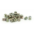 thumbnail image 3 of Unique Bargains M6 x 12mm Cross Dowel Slotted  Nuts 30Pcs for Furniture Bed  Chair Metal, 3 of 4
