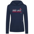 thumbnail image 2 of Women's Levelwear Navy Boston Red Sox Relay Breaker Pullover Hoodie, 2 of 3