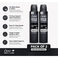 thumbnail image 6 of 2 Pack Dove Men + Care Invisible Dry Anti Perspirant 48 Hr Deodorant Spray 150ML, 6 of 7