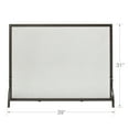 thumbnail image 3 of UniFlame Single Panel Olde World Iron Finish Screen, 3 of 8