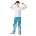 thumbnail image 3 of Boy's Pajama Pants Boys' Long Sleep Pants Children's Pajama Pants Loose Fitting Pajama Pants are Convenient to Put on and Take off S Pretty Marble Pattern, 3 of 9