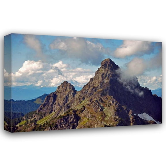 Brian Kidd 18x13 Gallery Wrapped Canvas Wall Art Titled - Glacier Peak I