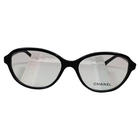 Like New Chanel 3316 501 Black Plastic Eyeglasses 54mm