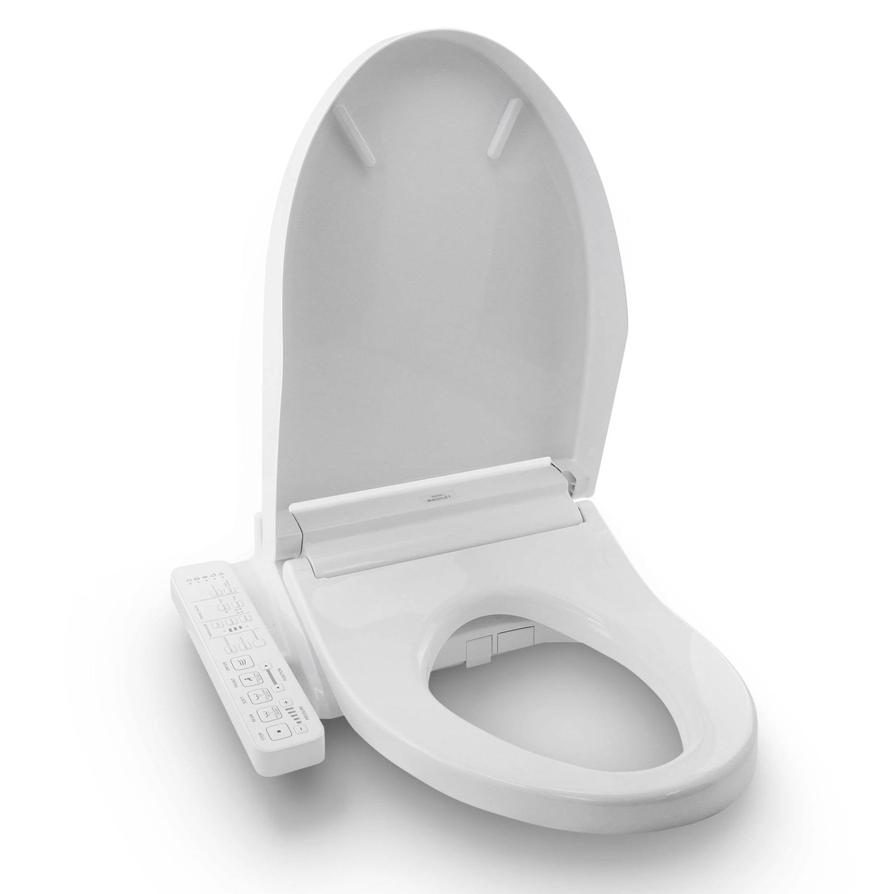 Toto Sw3074t40 01 C2 Washlet Ready Electronic Bidet Toilet Seat With Premist And Ewater Wand Cleaning Elongated Cotton White Walmart Com