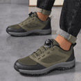 thumbnail image 2 of Men's Quick-Lock Outdoor Hiking Shoes – Breathable Rotating Buckle Sneakers for Trail Walking, 2 of 6