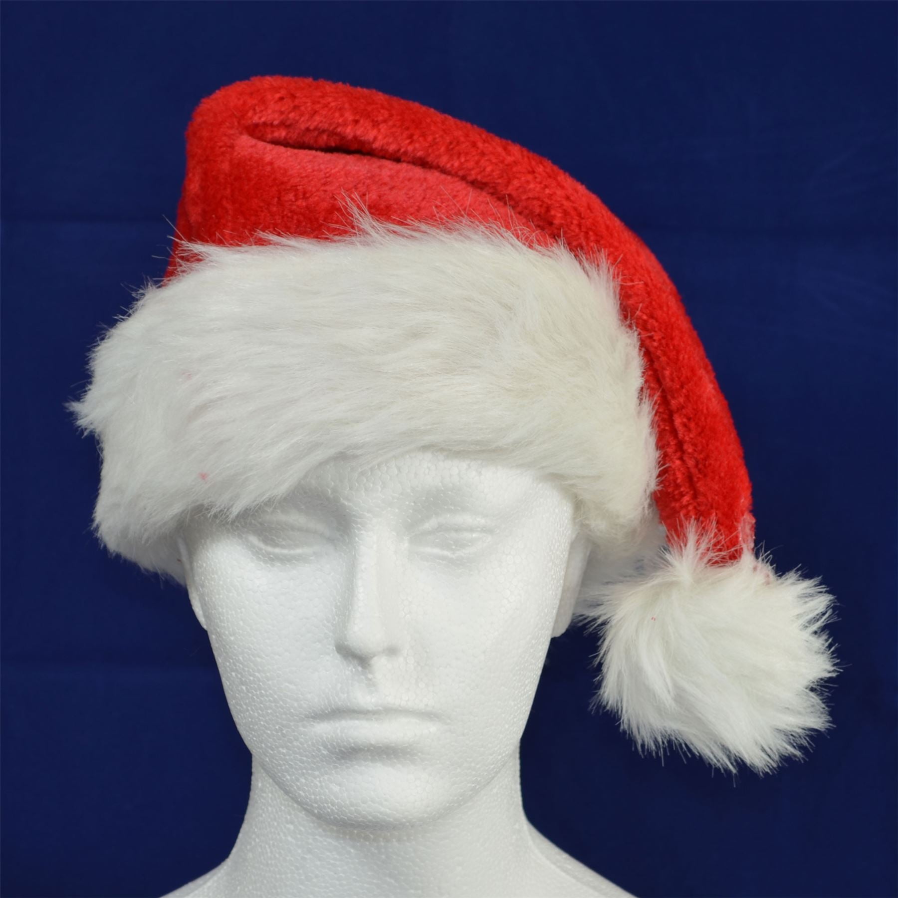 5 Female Ms Santa Hat with Plaits Christmas Xmas Fancy Dress Party Accessories