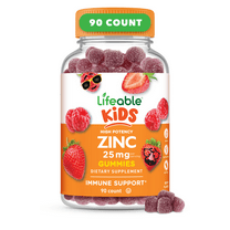 Lifeable Zinc Gummies for Kids - 90 Gummies