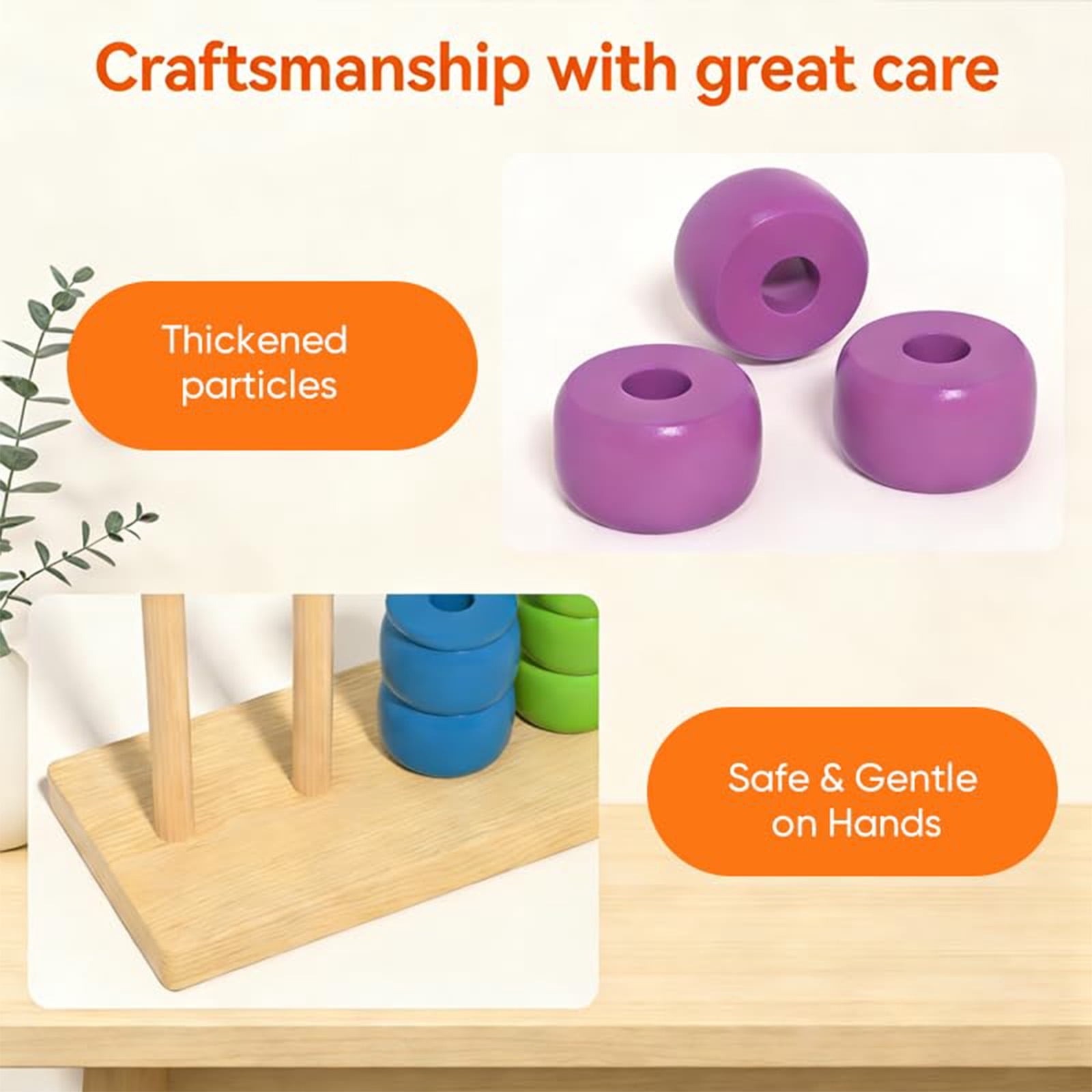 Color Stack Challenge, Color Match Challenge Game, Mini 3D Printed Family Board Game, 2-4 Players, Travel-Friendly Party Game for Game Night