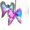 Wing, variant on Window Angel Wing Prism Suncatcher AB Coating Ornament, Glass Angel Wing Sun Catchers Rainbow,Prism for Indoor Outdoor Garden Christmas Decor(76mm)