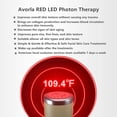 thumbnail image 2 of Limpiado Led Masajeador facial Terapia de luz roja Varita en el hogar Dispositivo para el cuidado de la piel-Tonificación facial-Masaje-Reafirmar y apretar las arrugas de la piel- Mascarilla facial Te Namotu CZMR-ZH79, 2 of 6