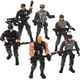 thumbnail image 3 of WORGEOUS 6pcs simulación soldado juguete para juguetes educativos juguetes de juguete juguete juguetes juguetes, 3 of 8
