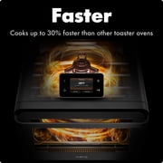 CHEF iQ MiniOven 25-Quart Countertop Oven with Touchscreen Controls - Black
