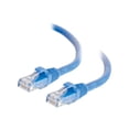 thumbnail image 1 of C2G Câble Ethernet Cat6 12 Pieds - Snagless Unshielded (UTP) - Bleu - Câble Patch - RJ-45 (m) à RJ-45 (m) - 12 Pieds - UTP - CAT 6 - Snagless, Strains - Bleu, 1 of 6