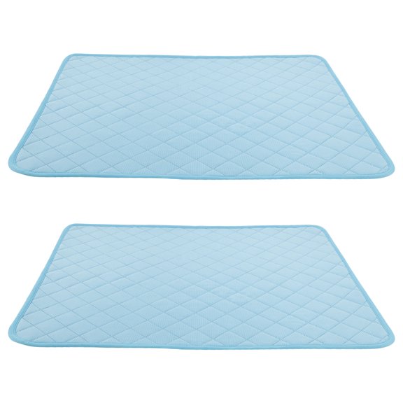 Ikoopy 2Pcs Reusable Puppy Pad Water Absorbent Dog Training Pad Nonslip Washable Pee Mat Waterproof Floor Mat for Dogs Home Floor Crate