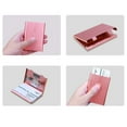 thumbnail image 4 of SagaSave Thumb Slide Business Card Case Hand Push Card Case 18 Business Cards Capacity Aluminum Alloy 7 Colors, 4 of 6