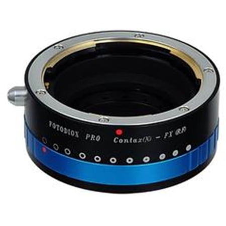 Fotodiox CntxN-FXRF-P Pro Lens Mount Adapter - Contax N SLR Lens To Fujifilm X-Series Mirrorless Camera Body