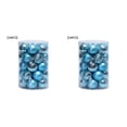 thumbnail image 4 of Naiovety 34 unids/set árbol de Navidad bola colgante hogar centro comercial Oficina pared árbol ventana bola decoración adorno de plástico, azul claro azul claro 2piezas Naiovety CBP141319, 4 of 6