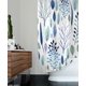 thumbnail image 2 of Cortinas de ducha Cortina de ducha floral Cortina de ducha de hojas Plantas Cortina de ducha tropical, Cortinas de ducha de tela impermeable para baño con 12 ganchos de plástico Xemadio CZJJ-XM99-5, 2 of 7