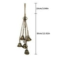 thumbnail image 6 of Witch Bells for Door Knob for Protection Decor Hanging Witch Bells Home Decor for Patio Garden Home Decor B, 6 of 6
