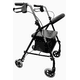 thumbnail image 1 of Andadera Rollator Plegable de Aluminio con Canastilla | Ligera, Compacta, Frenos de Seguridad con Sistema de Bloqueo, 1 of 5