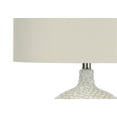 thumbnail image 3 of Monarch Specialties Lighting, 28"h, Table Lamp, Cream Ceramic, Ivory / Cream Shade, Contemporary, 3 of 6