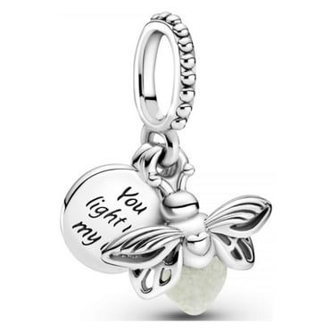 Pandora #799352C01 Glow in the Dark Firefly Dangle Charm