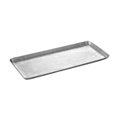 thumbnail image 3 of Bandeja para servir alimentos de acero inoxidable, bandeja plana, plato para servir multiusos, bandeja Rectangular para encimera de baño de restaurant Soledad Bandeja de servicio de madera, 3 of 10