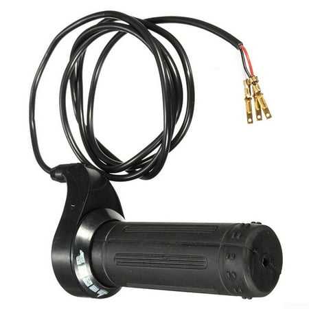 

New 3 Wire Throttle Grip 24V 36V 48V For Electric Scooter Pocket Bike Chopper