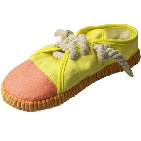 

Realyc Shoes Toy Creative Pure Color Soft Fabric Shoes Dog Chewing Toy for Pet Owner
