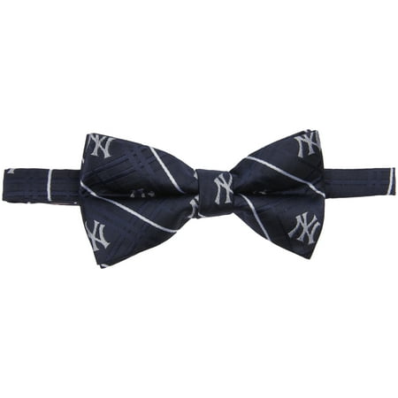 Henry New York Tie - New York Yankees Oxford Bow Tie - Navy - No Size
