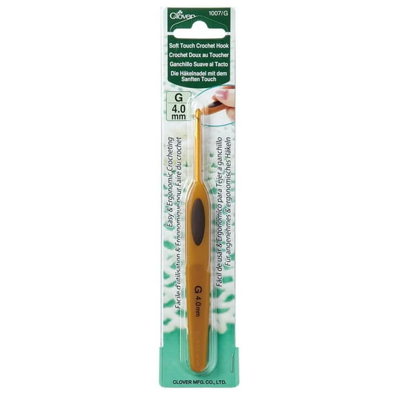 Clover Soft Touch Crochet Hook Size C