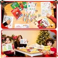 thumbnail image 2 of Coloring Books 90shine Christmas, 100 unidades, medias navideñas, 2 of 7