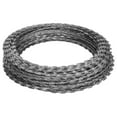 thumbnail image 2 of vidaXL Galvanized Steel Razor Wire Fence, Silver, 328.1' Length, 2 Count, 2 of 4