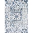 thumbnail image 1 of Couristan 51780758020030T 2 x 3 ft. Calinda Marlowe Rectangle Area Rug - Steel Blue & Ivory, 1 of 1